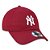 Boné New Era 9twenty MLB New York Yankees Aba Curva Bordô - Imagem 4