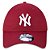 Boné New Era 9twenty MLB New York Yankees Aba Curva Bordô - Imagem 3