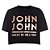 Camiseta John John Line Feminina Preta - Imagem 1