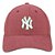 Boné New Era 940 MlB New York Yankees Aba Curva Vermelho - Imagem 2
