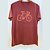 Camiseta Richards Watercolour Bike Masculina Vermelho - Imagem 2