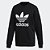 Blusa Adidas Originals Moletom Trefoil Crew Feminina - Imagem 2