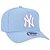 Boné New Era 9FORTY A-Frame Snapback New York Yankees Azul - Imagem 3