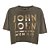 Camiseta John John Line Brown Feminina Marrom - Imagem 1