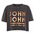 Camiseta John John Line Feminina Cinza Escuro - Imagem 1