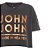 Camiseta John John Line Feminina Cinza Escuro - Imagem 2