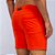 Bermuda Red Feather Moletom À Fio 41 Relax Laranja - Imagem 5