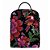 Mini Mochila Farm Borogodó Estampada Florecer Black - Imagem 1