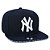 Bone New Era 9Fifty New York Yankees Aba Reta Azul Marinho - Imagem 4