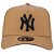 Boné New Era 940 New York Yankees Aba Curva Masculino Caqui - Imagem 2