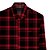 Camisa Ellus Xadrez Wool Touch Ft Kalemo Masculina Vermelha - Imagem 3