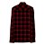 Camisa Ellus Xadrez Wool Touch Ft Kalemo Masculina Vermelha - Imagem 2