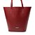 Bolsa Ellus Shopping Bag Natural Leather Bordô - Imagem 3