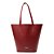Bolsa Ellus Shopping Bag Natural Leather Bordô - Imagem 1