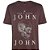 Camiseta John John Draw Masculina Bordô - Imagem 3