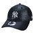 Boné New Era 920 New York Yankees Aba Curva Preto - Imagem 1