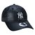 Boné New Era 920 New York Yankees Aba Curva Preto - Imagem 2
