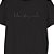 Camiseta Ellus Cotton Fine Classic Masculina Preta - Imagem 2