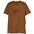 Camiseta Ellus Washed Easa Classic Masculina Marrom - Imagem 1