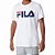 Camiseta Fila Letter Premium Masculina Branca - Imagem 1