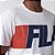 Camiseta Fila Italic Masculina Branca - Imagem 3