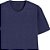 Camiseta Ellus Fine Cotton Melange Classic Masculina Azul - Imagem 3