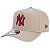 Boné New Era 940 MLB New York Yankees Creme - Imagem 1