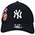 Boné New Era 920 New York Yankees Patch Aba Curva Preto - Imagem 2