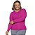 Camiseta Selene Proteção Uv - Plus Size Feminina Pink Neon - Imagem 1