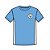 Camisa Manchester City Balboa Licenciado Masculina Claro - Imagem 1