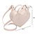 Bolsa Melissa Heartbeat Bag Bege - Imagem 3