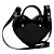 Bolsa Melissa Heartbeat Bag Preto - Imagem 3