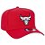 Boné 9FORTY A-Frame Snapback NBA Chicago Bulls Aba Curva - Imagem 2