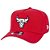 Boné 9FORTY A-Frame Snapback NBA Chicago Bulls Aba Curva - Imagem 3