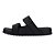 Melissa Slide Cozy Connection Feminina Preta - Imagem 3