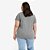 Camiseta Levi's Clássica Perfect Plus Size Feminina Cinza - Imagem 3