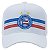 Boné Bahia Supercap Licenciado Masculino Branco Micro Fibra - Imagem 1