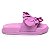 Chinelo Slide Farm Monstera Feminino Hortencia Rosa - Imagem 1