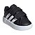 Tênis Infantil Adidas Advantage Preto Tiras - Imagem 4