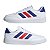 Tênis Adidas Courtblock Masculino Branco Azul Vermelho - Imagem 2