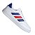 Tênis Adidas Courtblock Masculino Branco Azul Vermelho - Imagem 1