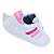 Tênis Adidas Grand Court Base 2.0 Feminino Branco Rosa - Imagem 4