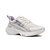 Tênis Fila Progress Lite Feminino Branco Lilás - Imagem 3