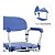 Cadeira De Banho Dobrável P/ Obeso Até 150 Kg D60 Dellamed - Imagem 4