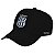 Boné Ponte Preta Bordado Frontal Preto Supercap - Imagem 2