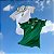 Camisa Palmeiras Retrô 1999 Libertadores Masculina Verde - Imagem 2