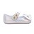 Mini Melissa My First Baby Tamanho único 15 Perolado Branco - Imagem 1