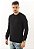 MOLETOM FINE ELLUS CLASSIC MASCULINO PRETO - Imagem 2