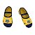 Meia Sapatilha Puket Minions Kids Amarela - Imagem 1