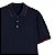Polo Ellus Piquet Friso Classic MC Masculina Azul Marinho 75 - Imagem 2